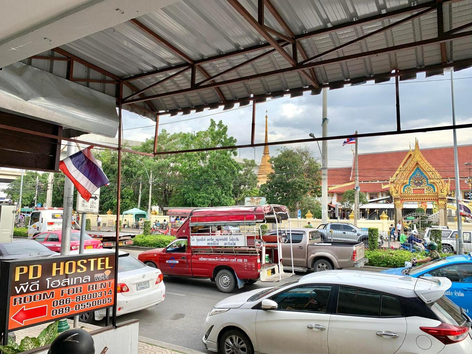 Pd Hostel Bangkok Exterior foto